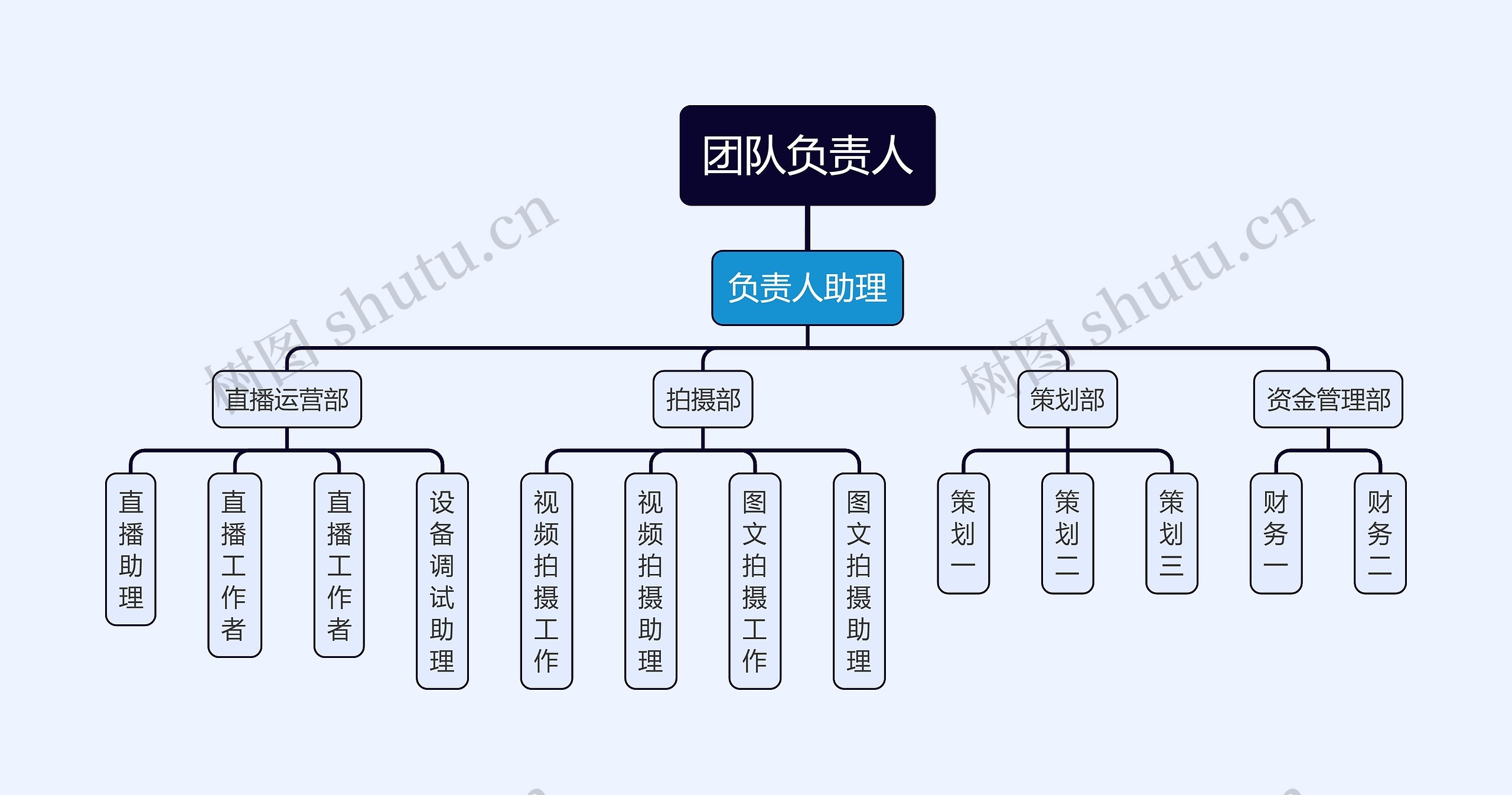 团队负责人组织架构图