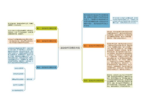 运动会作文精彩片段