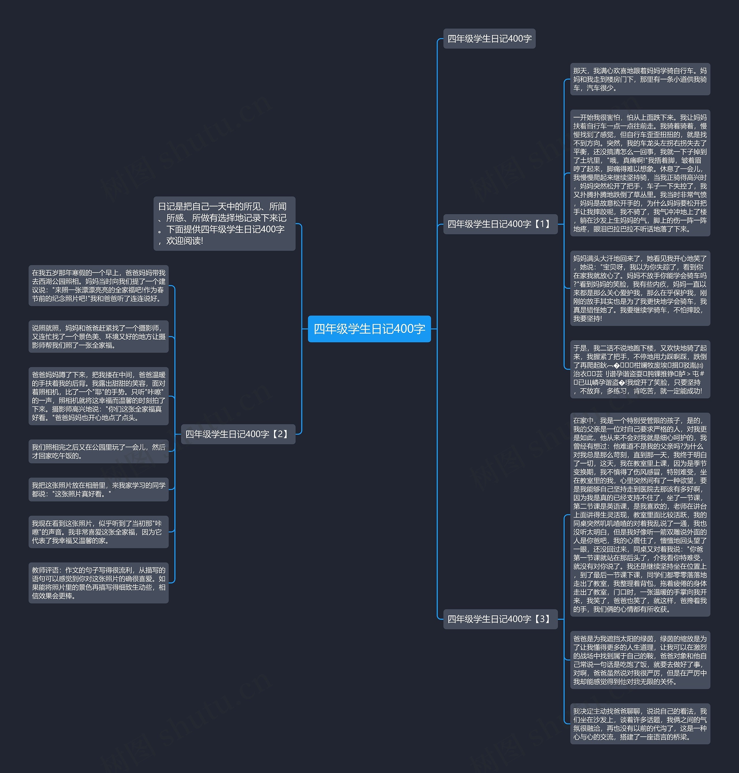 四年级学生日记400字 四年级学生日记400字
