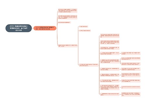 2019二级建造师考试施工管理教材考点:施工组织设计内容 2019二级建造师考试施工管理教材考点:施工组织设计内容