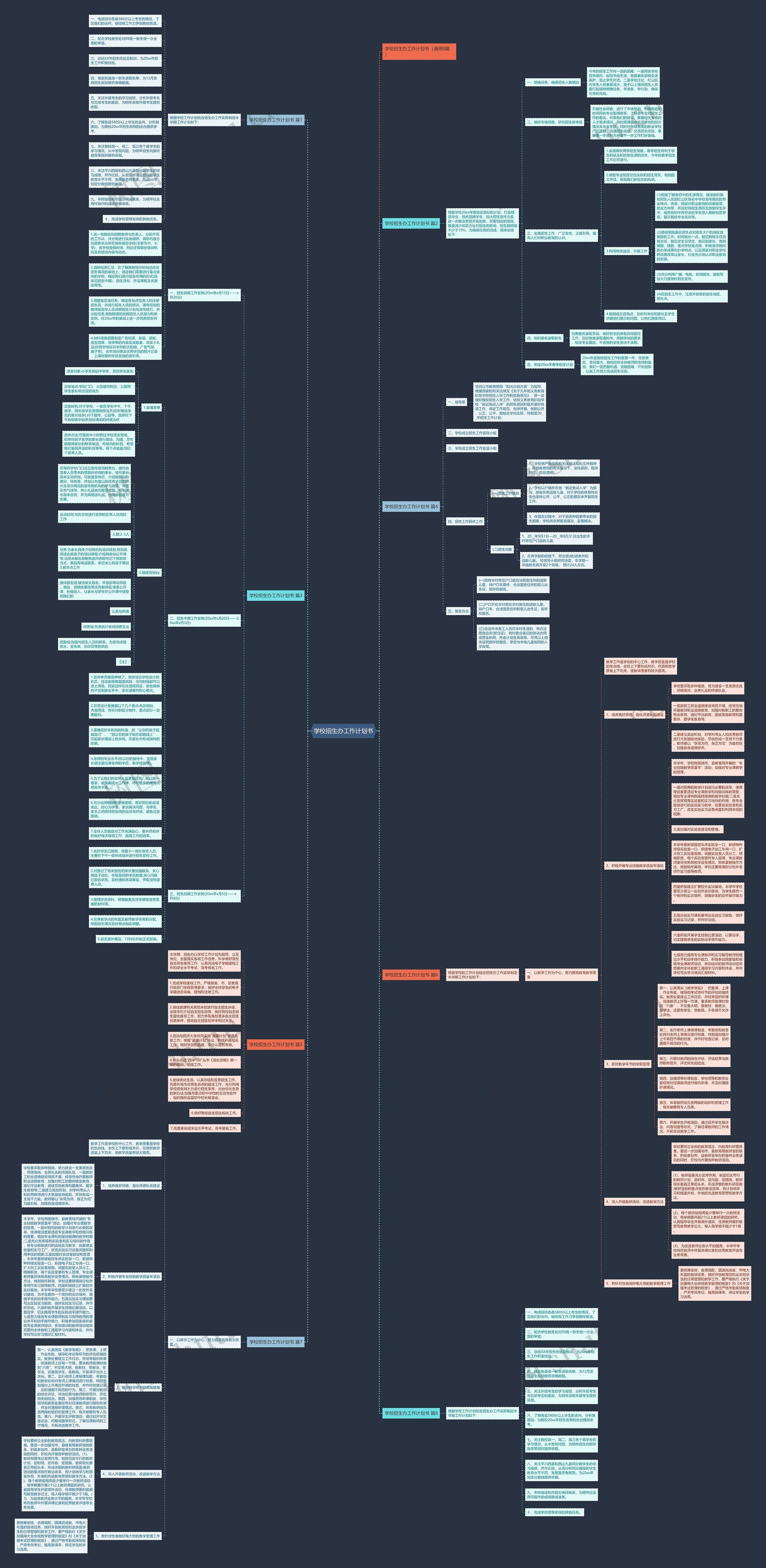 学校招生办工作计划书 学校招生办工作计划书