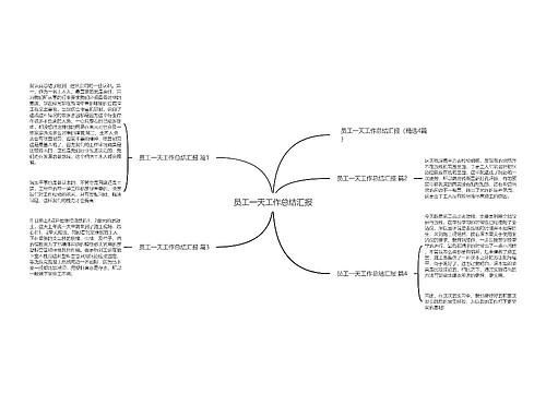 员工一天工作总结汇报