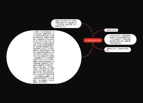 小学生日记450字 小学生日记450字