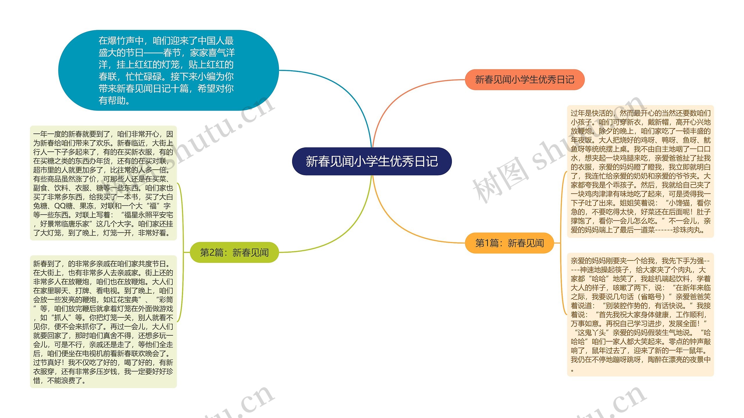 新春见闻小学生优秀日记