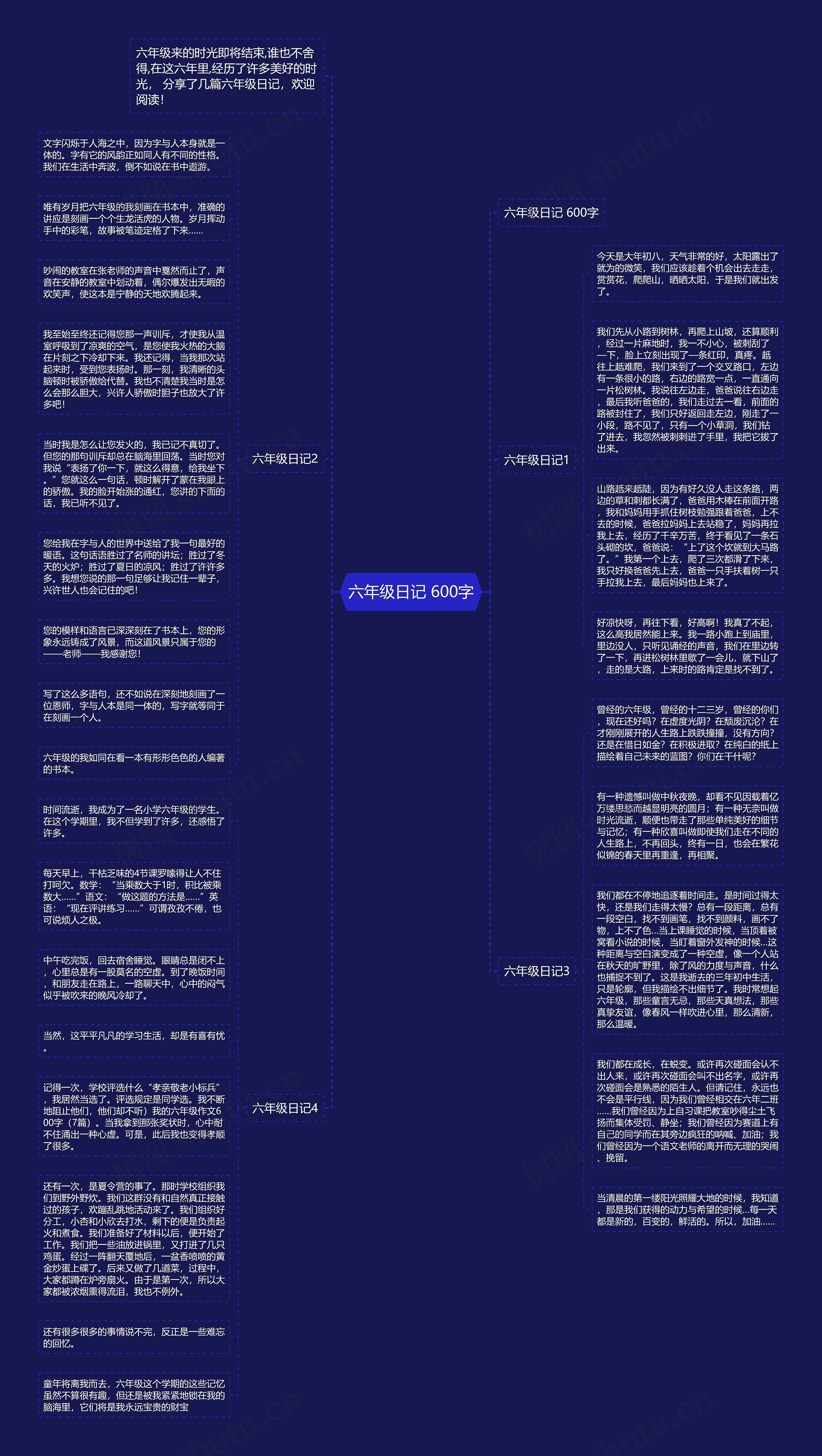 六年级日记 600字