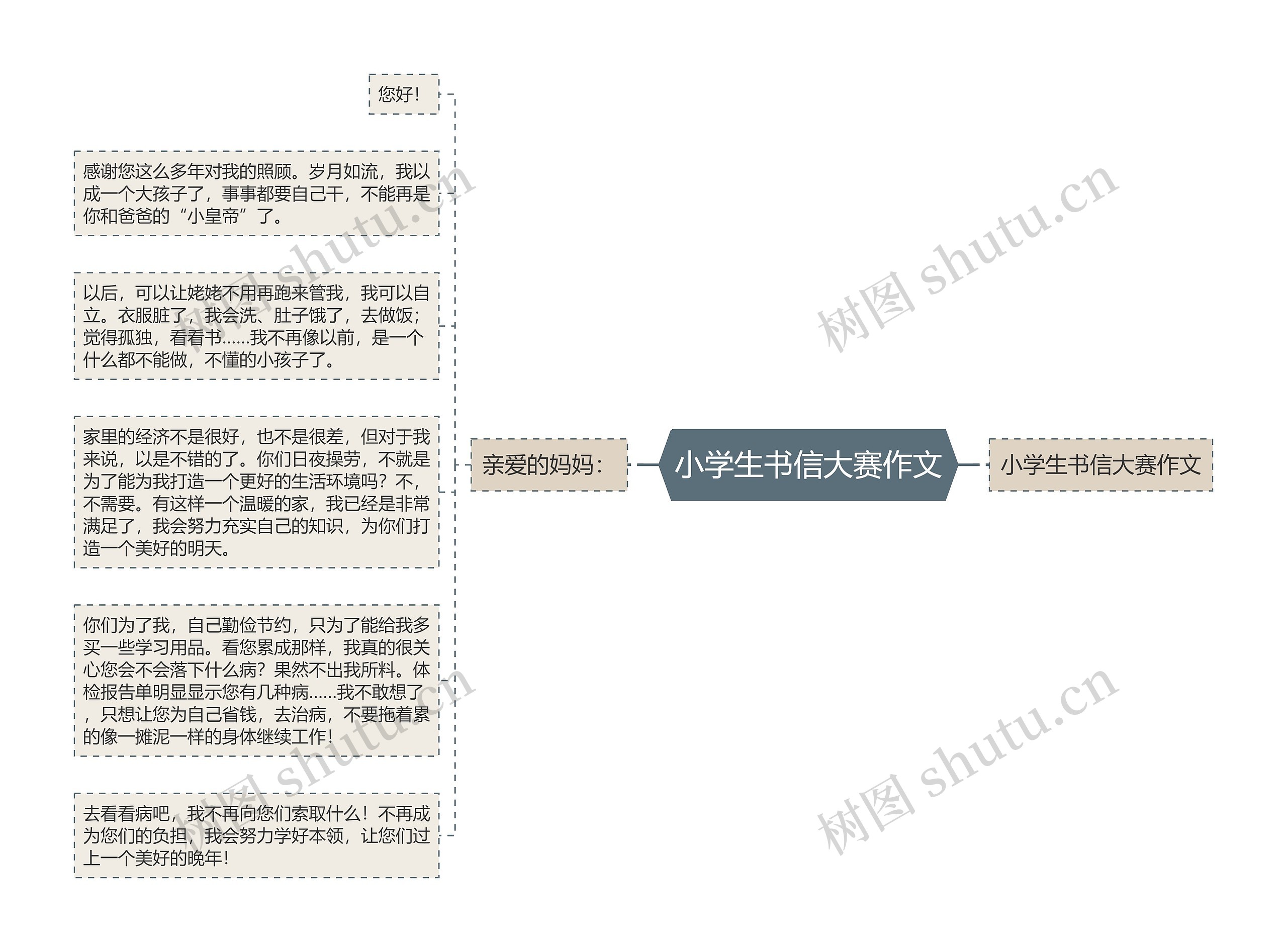 小学生书信大赛作文