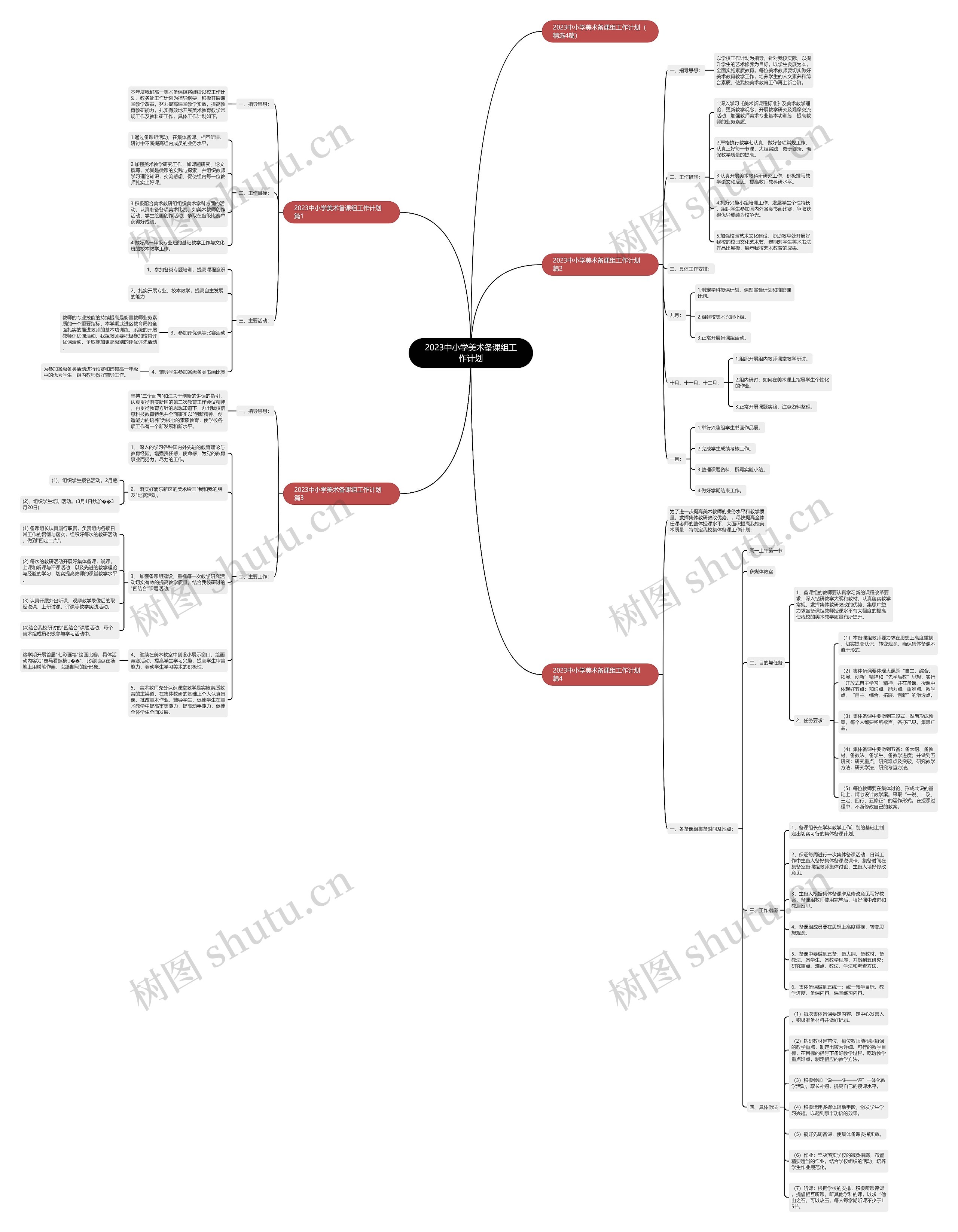 2023中小学美术备课组工作计划 2023中小学美术备课组工作计划