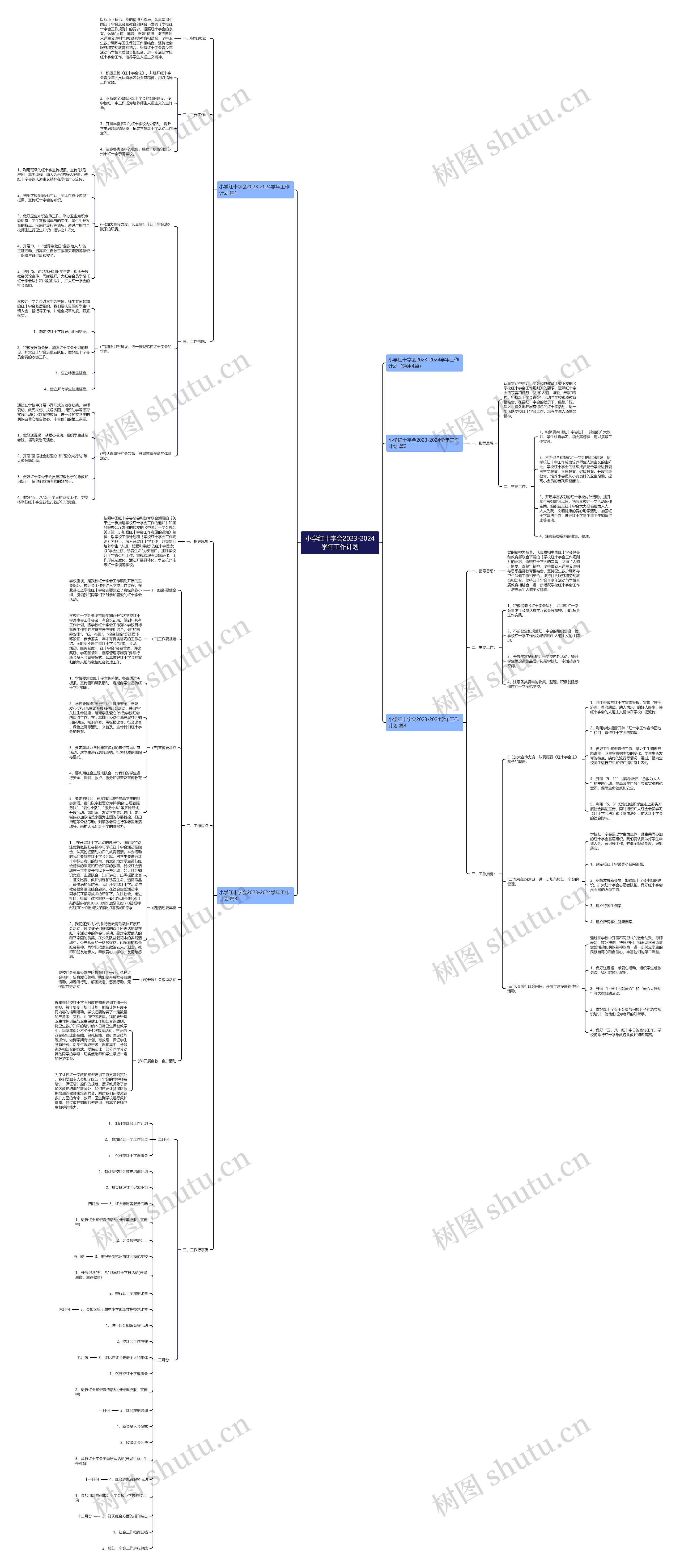 小学红十字会2023-2024学年工作计划 小学红十字会2023-2024学年工作计划