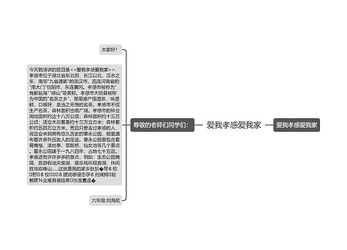 爱我孝感爱我家