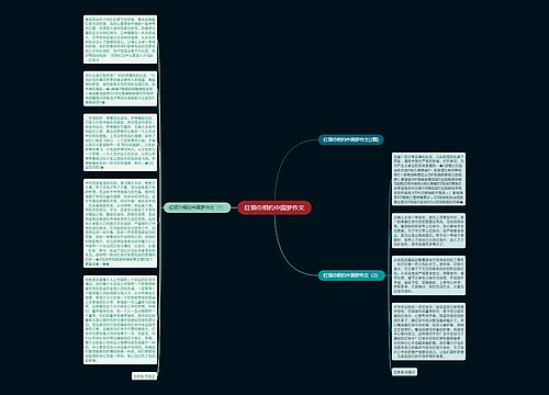 红领巾相约中国梦作文