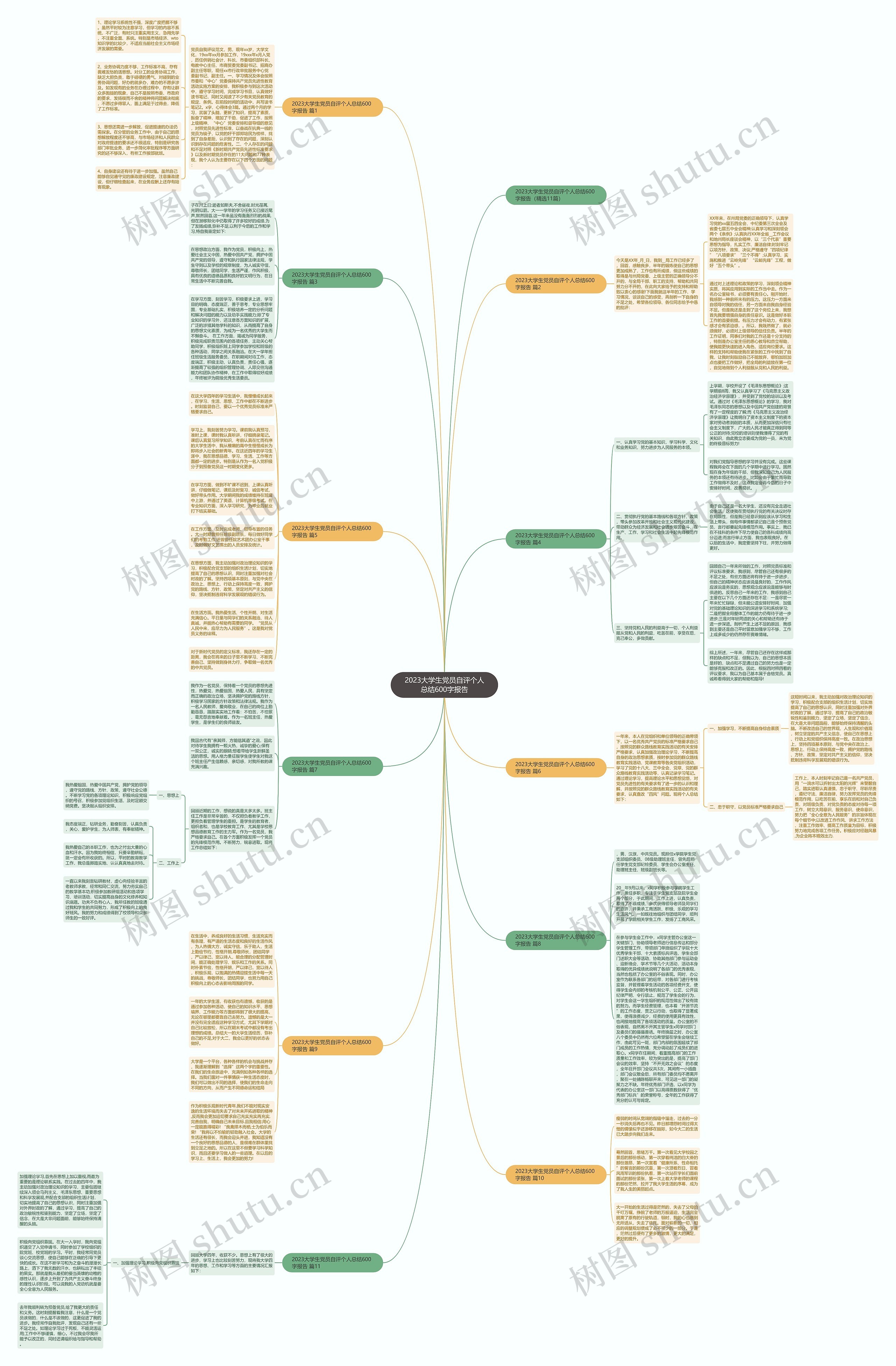 2023大学生党员自评个人总结600字报告 2023大学生党员自评个人总结600字报告