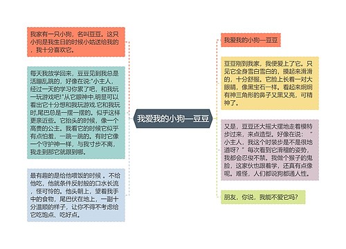 我爱我的小狗—豆豆