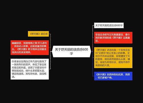 关于野天鹅的读后感600字