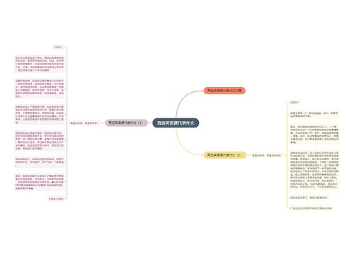 竞选英语课代表作文