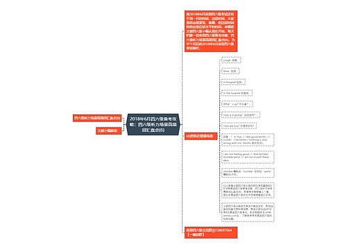 2018年6月四六级备考攻略：四六级听力场景高频词汇盘点(6)