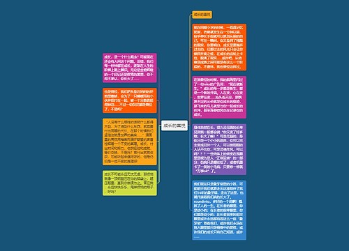 成长的喜悦