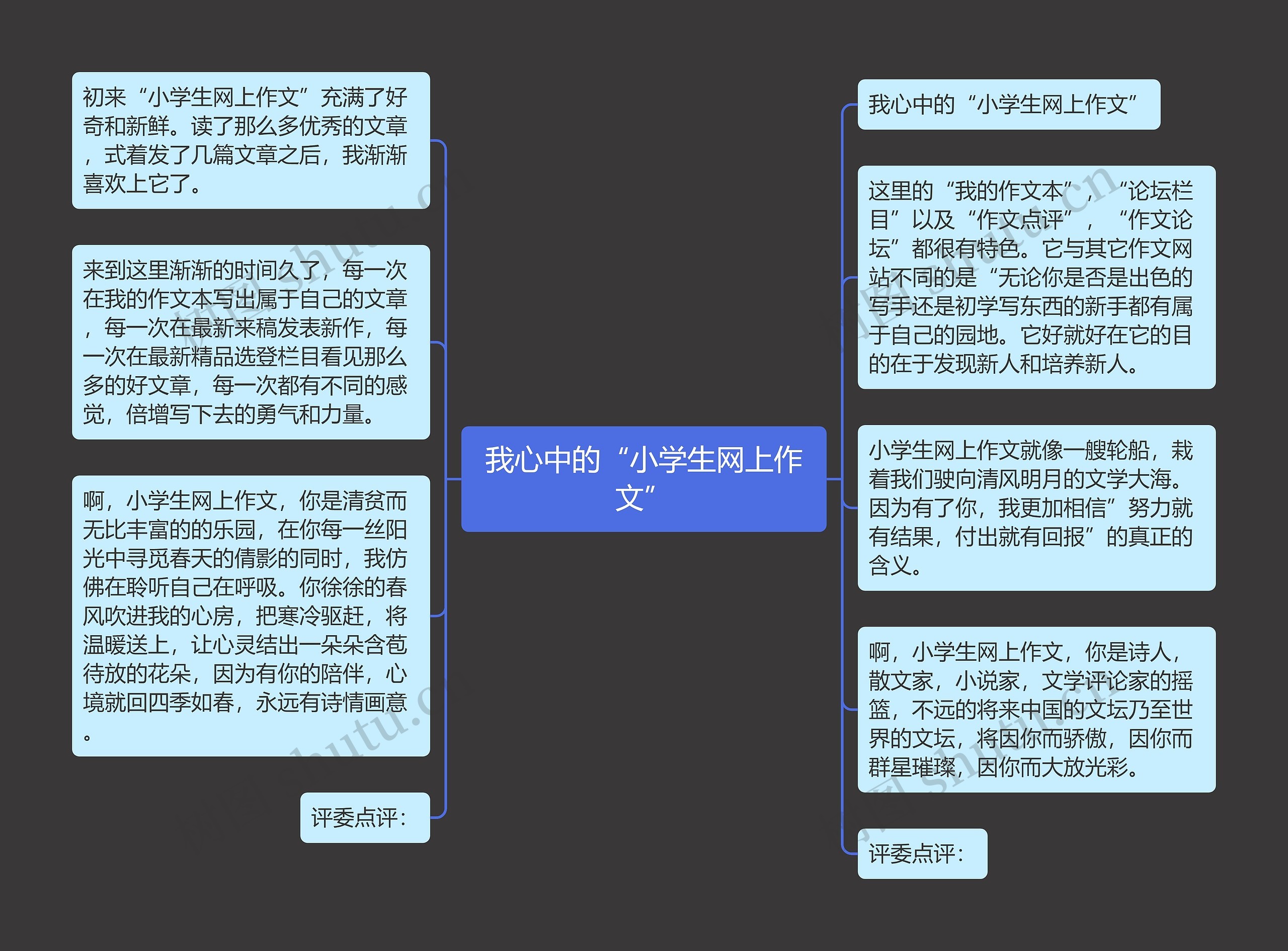 我心中的“小学生网上作文”