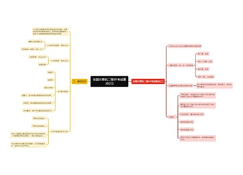 全国计算机二级VF考试重点(三)
