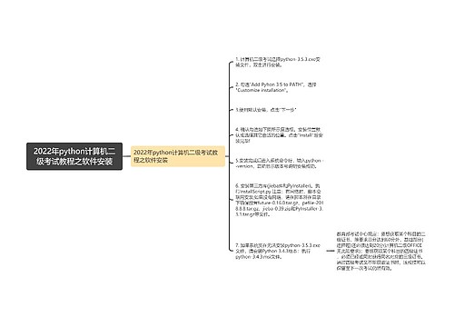 2022年python计算机二级考试教程之软件安装