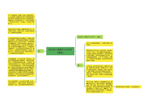 胜似亲人看图作文400字（精选）