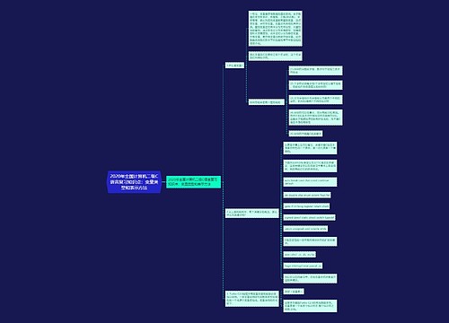 2020年全国计算机二级C语言复习知识点：变量类型和表示方法