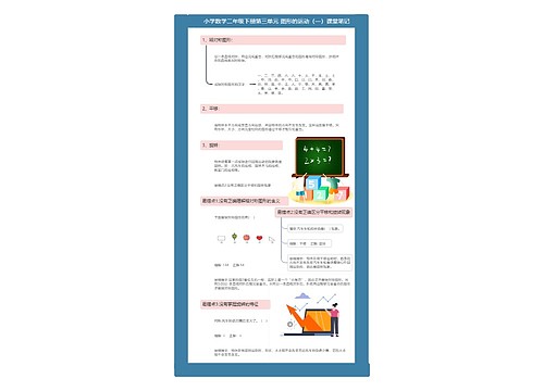 小学数学二年级下册课堂笔记专辑-3