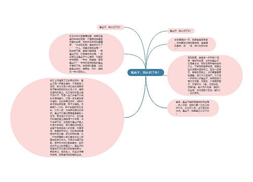 菟丝子，我认识了你！思维导图