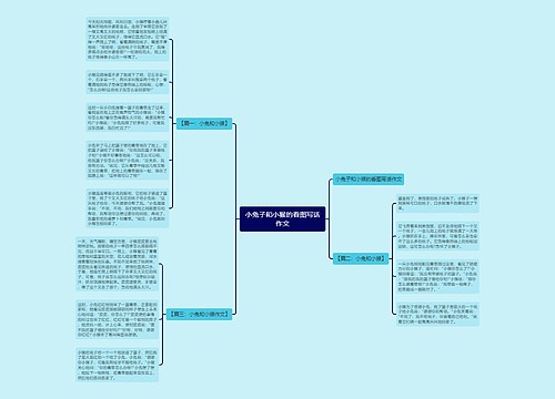 小兔子和小猴的看图写话作文 小兔子和小猴的看图写话作文