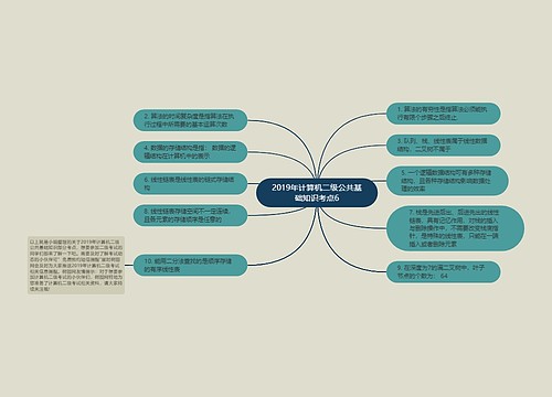 2019年计算机二级公共基础知识考点6 2019年计算机二级公共基础知识考点6