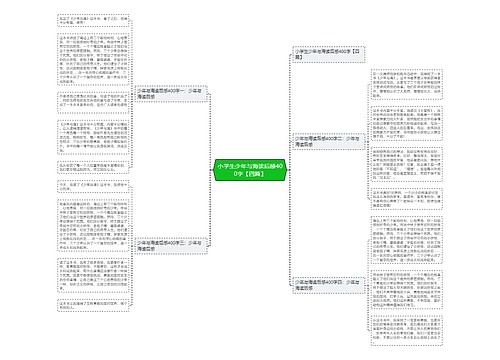 小学生少年与海读后感400字【四篇】