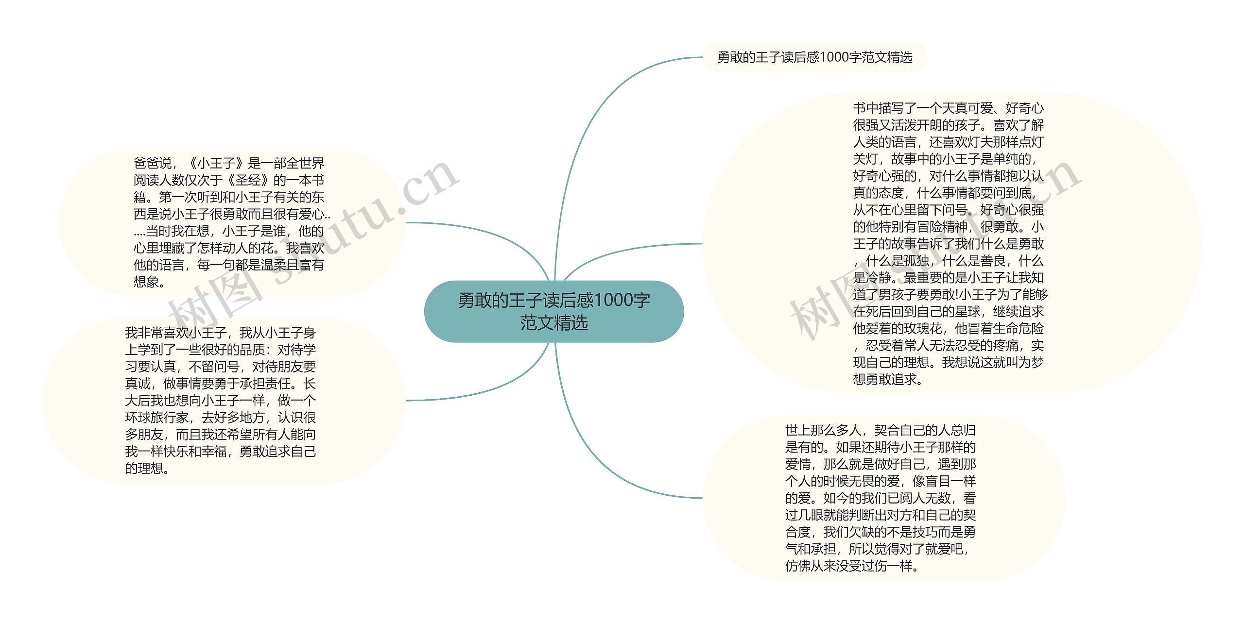 勇敢的王子读后感1000字范文精选