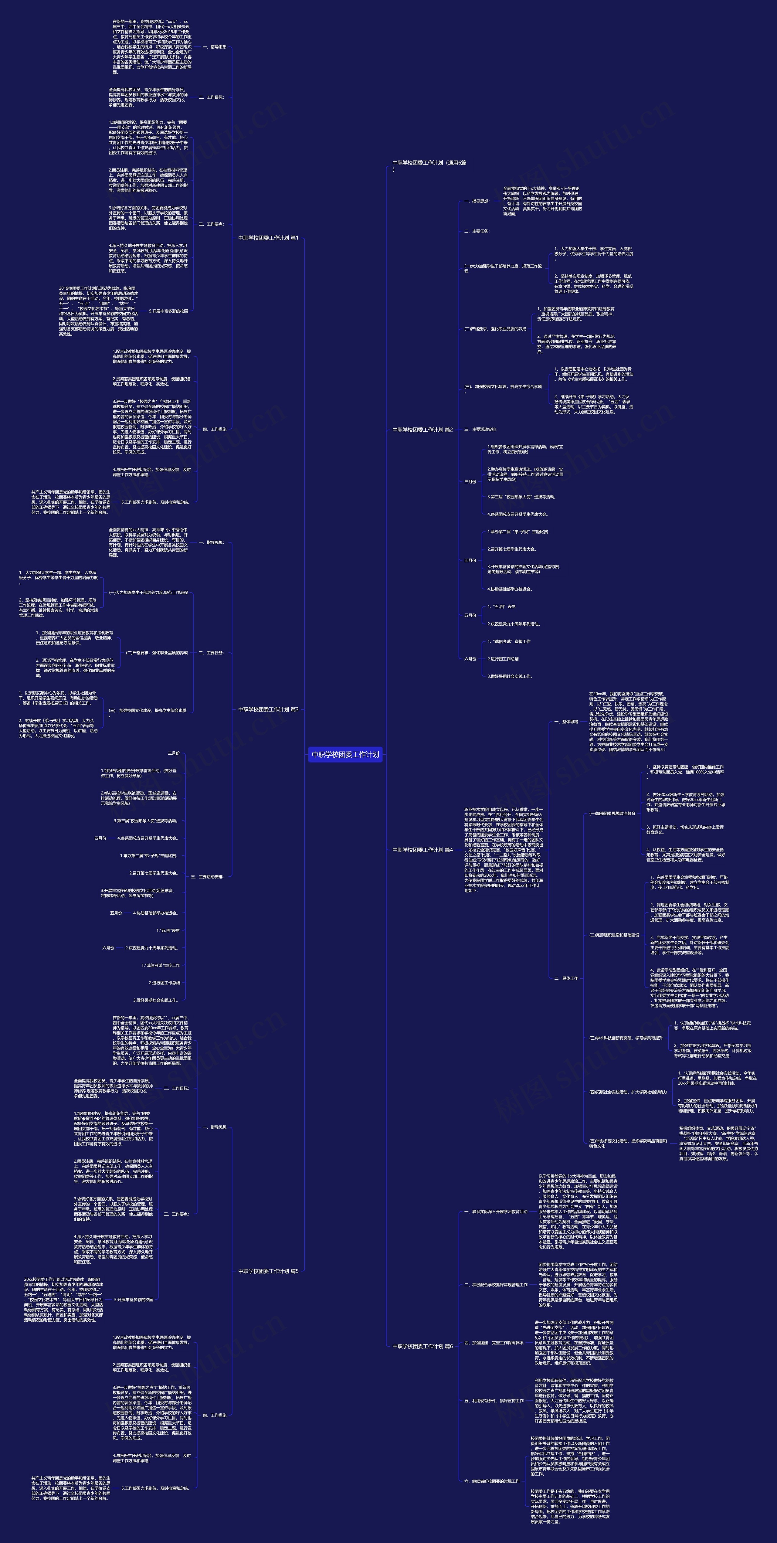 中职学校团委工作计划