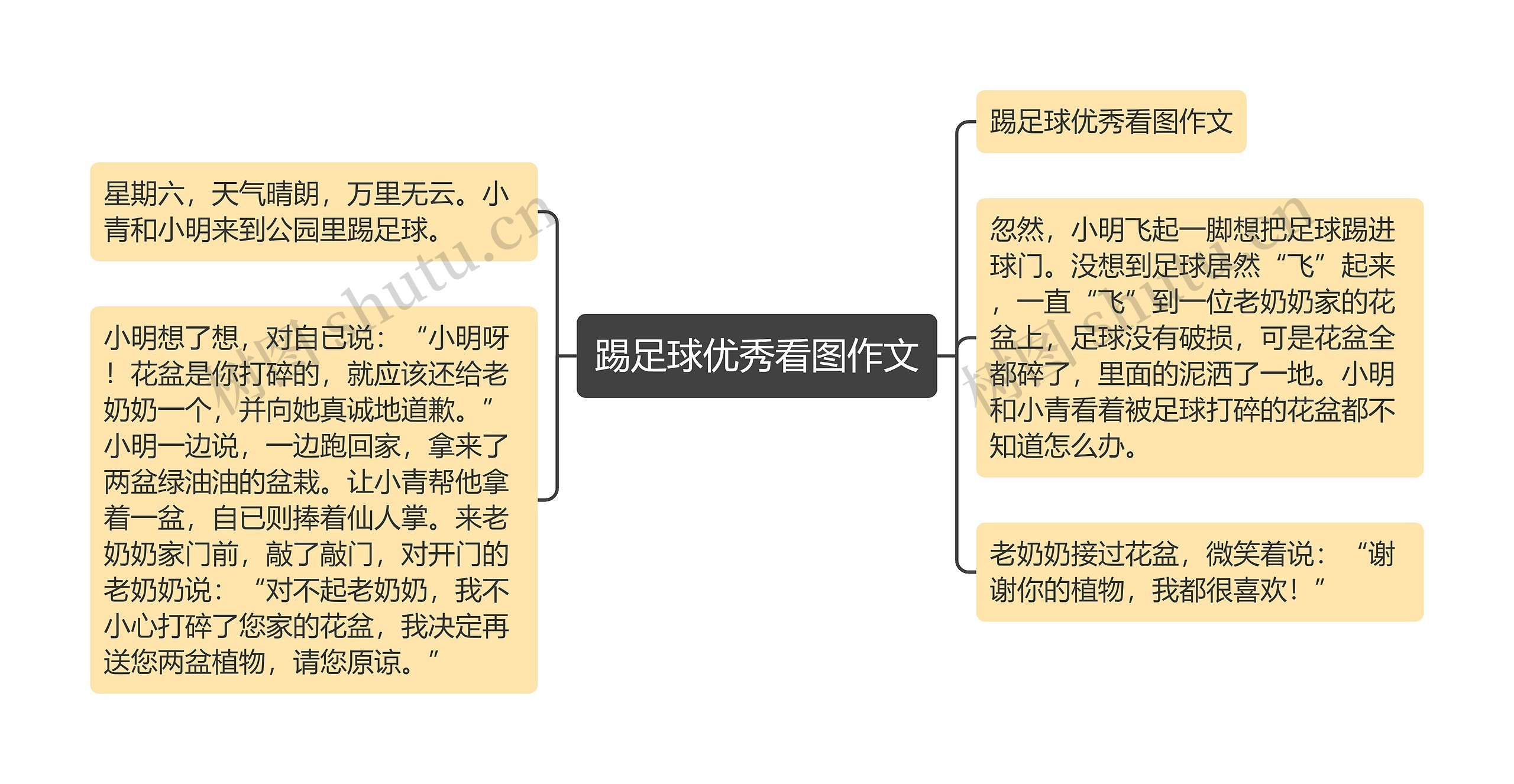 踢足球优秀看图作文