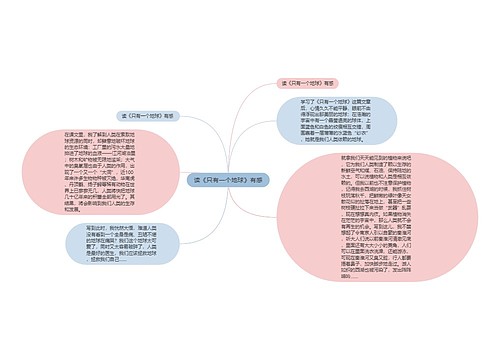 读《只有一个地球》有感