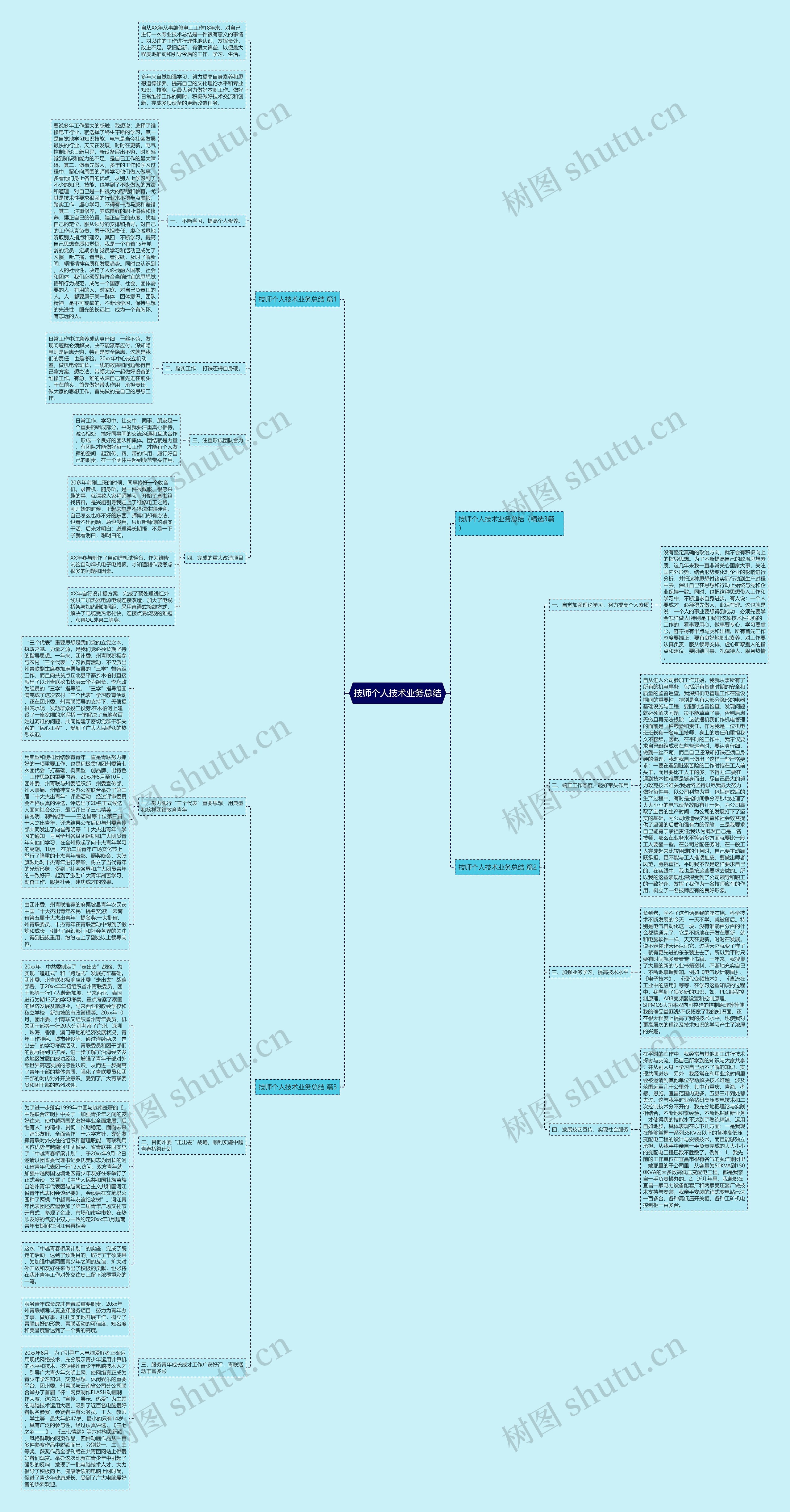 技师个人技术业务总结