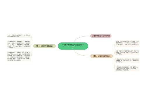 小猪学样看图写话优秀作文