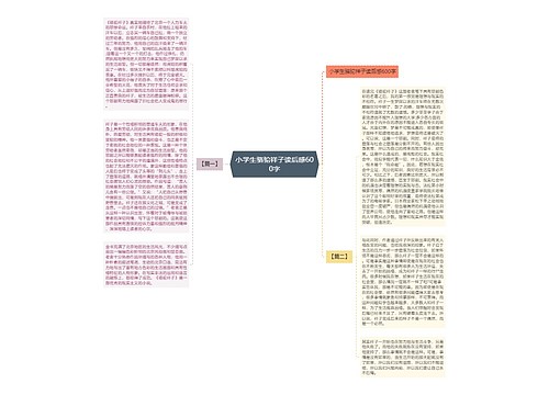 小学生骆驼祥子读后感600字