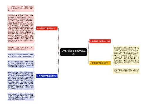 小鸭子得救了看图作文三篇