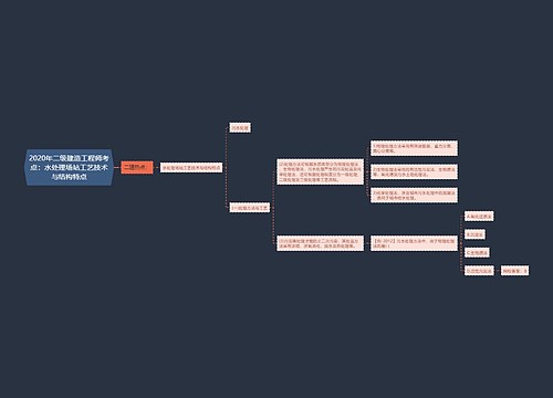 2020年二级建造工程师考点：​水处理场站工艺技术与结构特点