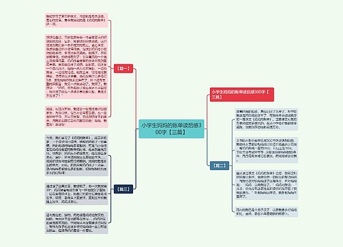 小学生妈妈的账单读后感300字【三篇】