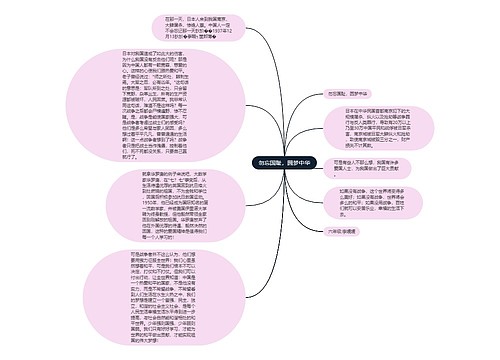 勿忘国耻，圆梦中华