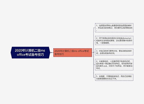 2020年计算机二级ms office考试备考技巧