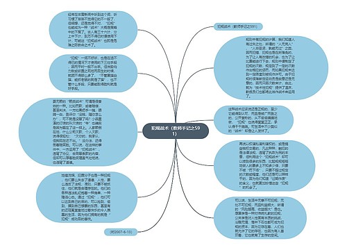 犯规战术（教师手记之591）