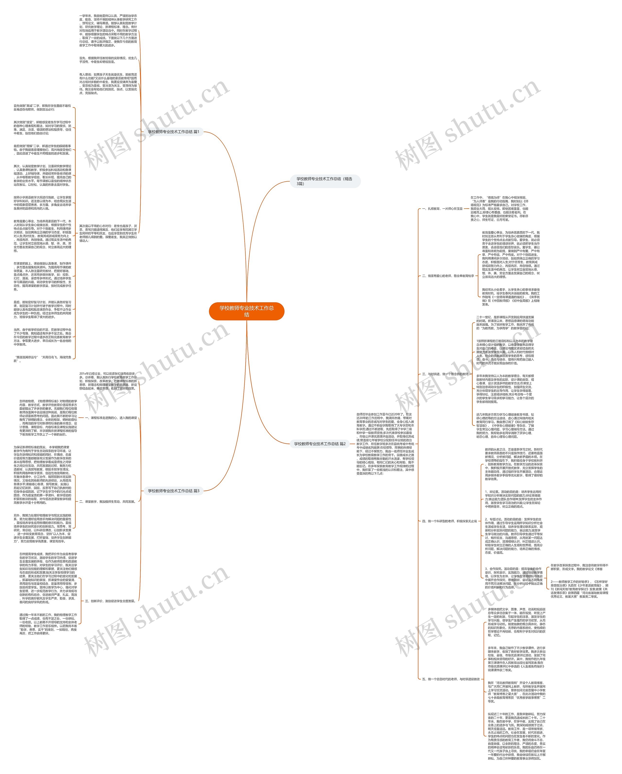 学校教师专业技术工作总结