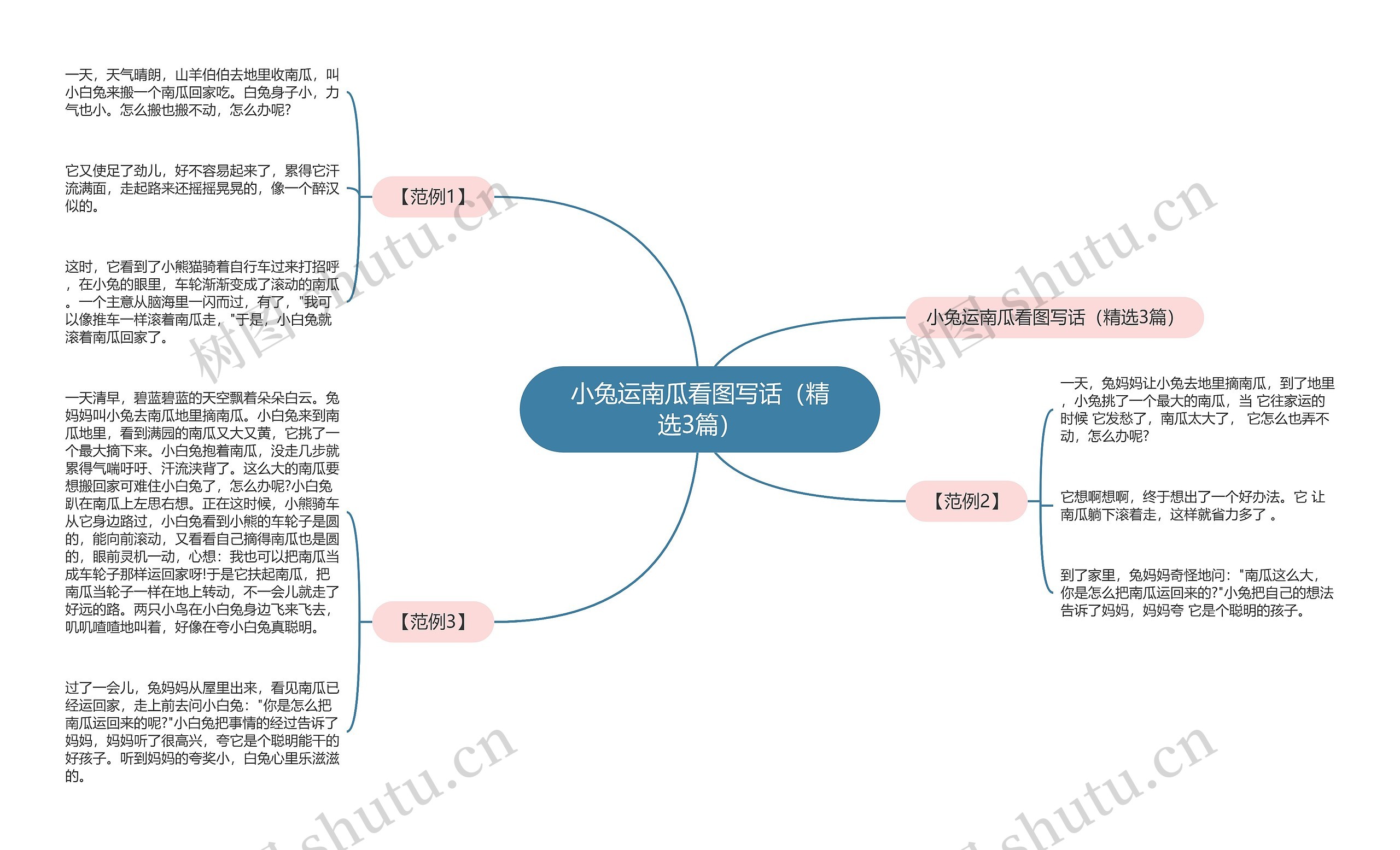 小兔运南瓜看图写话（精选3篇）