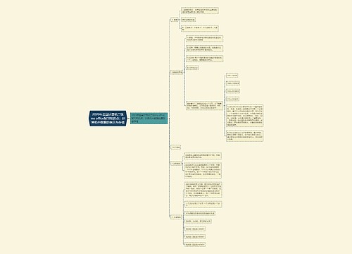 2020年全国计算机二级ms office复习知识点：计算机中数据的表示与存储