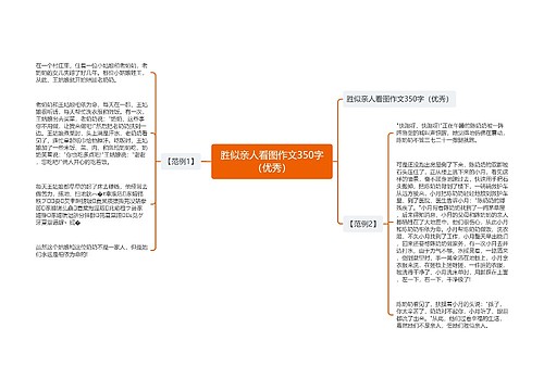 胜似亲人看图作文350字（优秀）