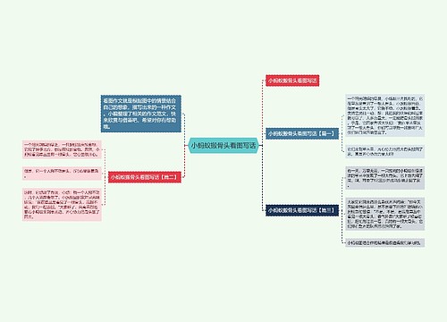 小蚂蚁搬骨头看图写话