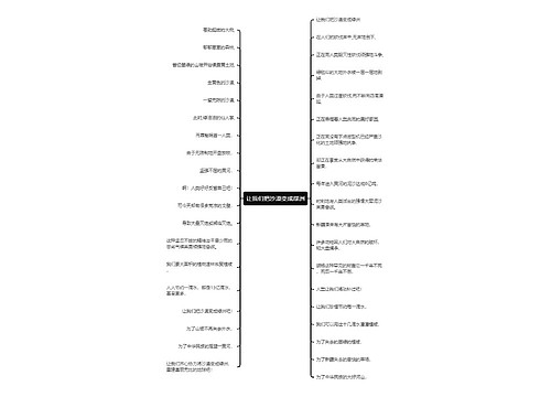 让我们把沙漠变成绿洲