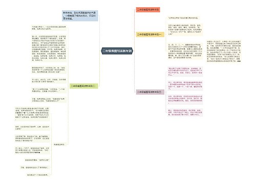 二年级看图写话新年到